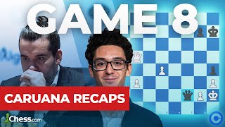 Nepo Blunders  World Chess Championship Game 8 [upl. by Cheri]