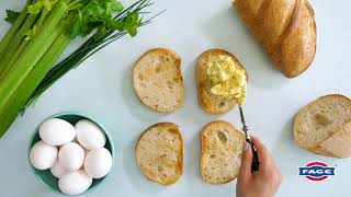 Greek Yogurt Egg Salad Sandwich Recipe [upl. by Sherwin]