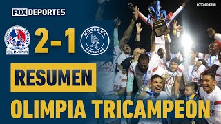 OLIMPIA TRICAMPEÓN 🏆🏆🏆  Olimpia 2  1 Motagua  HIGHLIGHTS  HondurasEnFOX [upl. by Elyak]