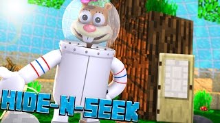 SANDY CHEEKS Minecraft Spongebob HIDE N SEEK [upl. by Engdahl]