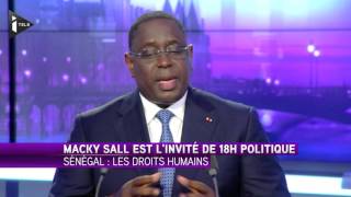 Macky Sall  quotAu nom de quoi lhomosexualité dépénalisée doit être une loi universellequot [upl. by Okimik]