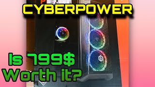 MY NEW CYBERPOWER PC  unboxing  review [upl. by Eenram]