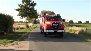 Waldbrand Einsatzfahrten in Gadebusch [upl. by Enorahs]