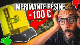 Une imprimante résine à  de 100 €   TEST GEEETECH ALKAID [upl. by Kaczer]