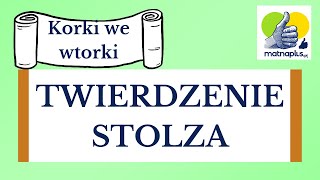 KORKI WE WTORKI cz29 Twierdzenie Stolza korepetycjezmatematyki matematyka [upl. by Ait575]