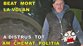 BEAT LA VOLAN A INTRAT CU TRACTORUL LA NOI ÎN CURTE A DISTRUS TOT  Iam luat cheia să îl opresc [upl. by Nehtiek]