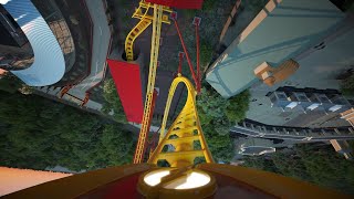 The Flash Vertical Velocity Coming to Six Flags Great Adventure Resort in 2024 [upl. by Vorster]