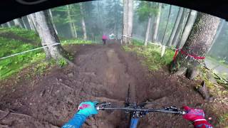 Brandnertal European Downhill Cup 2018  Tschack Norris [upl. by Mariejeanne]