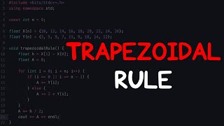 431 Trapezoidal Rule Implementation  Coding Tutorial  Numerical Methods [upl. by Lias]