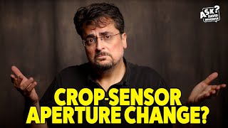 Does Sensor Size Affect Aperture  Ask David Bergman [upl. by Ahsiekyt]