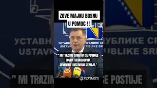 Zove majku Bosnu u pomoc 😀👌 bosna smijeh dodik [upl. by Southworth]