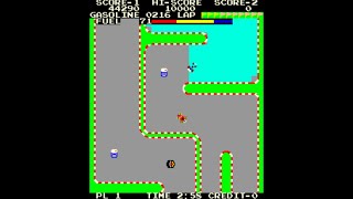 Pit amp Run  F1 Race Arcade Longplay 1984 Taito Corporation [upl. by Wilterdink]