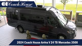 Walkthrough of the 2024 Coach House Arriva V 24 TB Mercedes 3500 [upl. by Edlihtam]