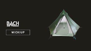 BACH WICKIUP 3 lightweight tipi tent  Setup Instructions [upl. by Vivica]