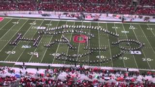 OFFICIAL OSU Marching Band video game half time show [upl. by Sommers]