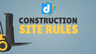 10 Construction Site Safety Rules [upl. by Yelloh]