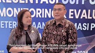 mengikuti presentasi Uji Publik Monev Keterbukaan Informasi yang diselenggarakan oleh Komisi [upl. by Oaks]