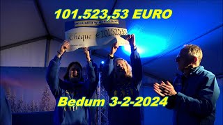 Bedum COMPILATIE BEDUMER WINTERLOOP 2024 [upl. by Idnor]