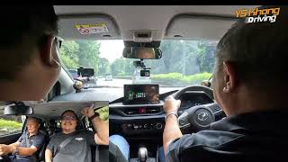 Five Men In Perodua Axia Up Genting  YS Goes with Abang Gan  Watch This Video  YS Khong Driving [upl. by Dallman]