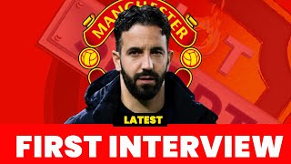 RUBEN AMORIMS FIRST INTERVIEW AS MAN UNITED BOSS [upl. by Karine312]