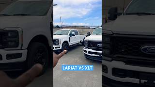 Redesigned F350 Lariat VS XLT Comparison [upl. by Cynera]