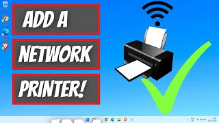 How To Add A Network Printer On Windows 11 10 [upl. by Hoem582]