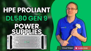 HPE DL580 ProLiant Gen9 Server Power Supplies Overview  Options  How to Install HotPlug In [upl. by Kristina999]