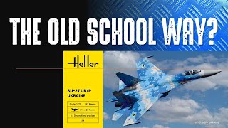 ARE THE FULLY REVISED HELLER MOULDS ANY GOOD  Scale Model Aircraft build Su27 in 172 [upl. by Adanar]