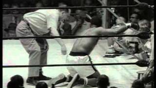 Floyd Patterson vs Ingemar Johansson I  June 26 1959  Round 3 [upl. by Annoved]