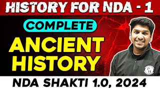 NDA History  Ancient History  NDA 1 2024  Defence Wallah [upl. by Legnaesoj]