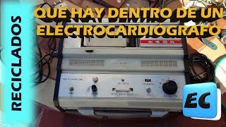 Que hay dentro de un electrocardiógrafo Reciclado [upl. by Airamahs520]