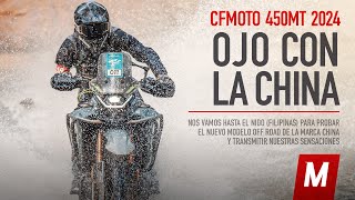 CFMOTO 450MT 2024  Prueba y Opinión [upl. by Airres714]