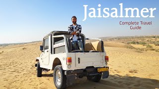 Best Places to Visit in Jaisalmer Golden City of India  Itinerary amp Tour Guide  Distance Between [upl. by Previdi307]