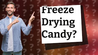 Can you freeze dry candy in a dehydrator [upl. by Einahpets]