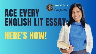 Ace Every English Lit Essay  HERES HOW [upl. by Kerns]