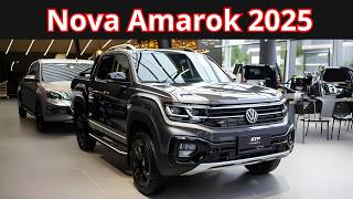 NOVA VOLKSWAGEN AMAROK 2025  4X4 DIESEL  pickup Amarok [upl. by Maryrose]