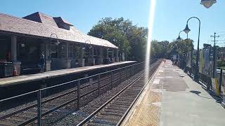 NJ Transit North Jersey Coast Line Train 4352 Arriving at Elberon [upl. by Ryan]