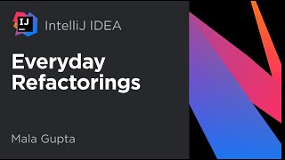 IntelliJ IDEA Everyday Refactorings [upl. by Anerahs]