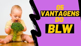 5 Vantagens Para Fazer o BLW  Introdução Alimentar Diferentona  PAPINHAS PARA BEBÊ [upl. by Hareehat]