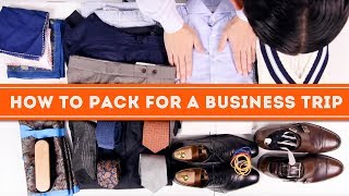 How To Pack A Suitcase Like A Pro For Travel  Pack ing Guide For Travelling Men [upl. by Durr]