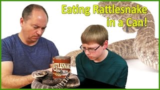 Eating Rattlesnake in a Can  Crude Brothers [upl. by Oakley]