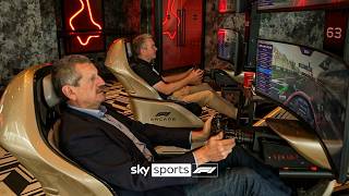 Craig Slater challenges Guenther Steiner in the F1 Arcade 😂 [upl. by Yart]