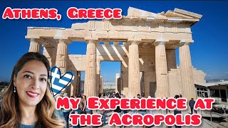 My Experience at the Acropolis Athens travel greece acropolis travelblog Europe traveler [upl. by Holbrook]