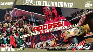 REVIEW  DX ZILLION DRIVER  DX ジリオンドライバー Kamen Rider GEATS REGAD  REGAD OMEGA  GAZER ZERO 🟡🌟 [upl. by Norrahs]