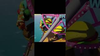 Ferris Wheel Battle shorts shortvideo short gangbeasts funny gaming [upl. by Nadeen]