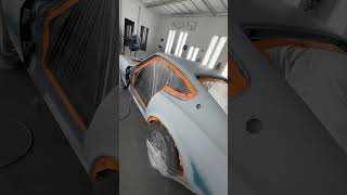 Prepped and ready for paint nissan240sx custompaintjob automobile carbodypaint classiccars [upl. by Eardnaed]