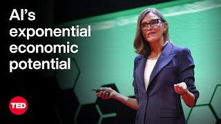 Why AI Will Spark Exponential Economic Growth  Cathie Wood  TED [upl. by Valenba911]