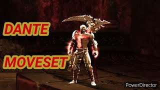 Dantes Inferno  DANTE Moveset Showcase [upl. by Joane770]