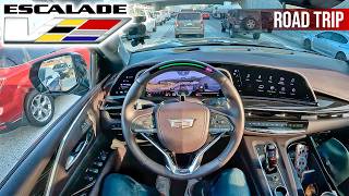 What Its Like to Road Trip in the Cadillac Escalade V POV [upl. by Krell682]