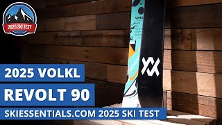 2025 Volkl Revolt 90  SkiEssentialscom Ski Test Review [upl. by Euell]